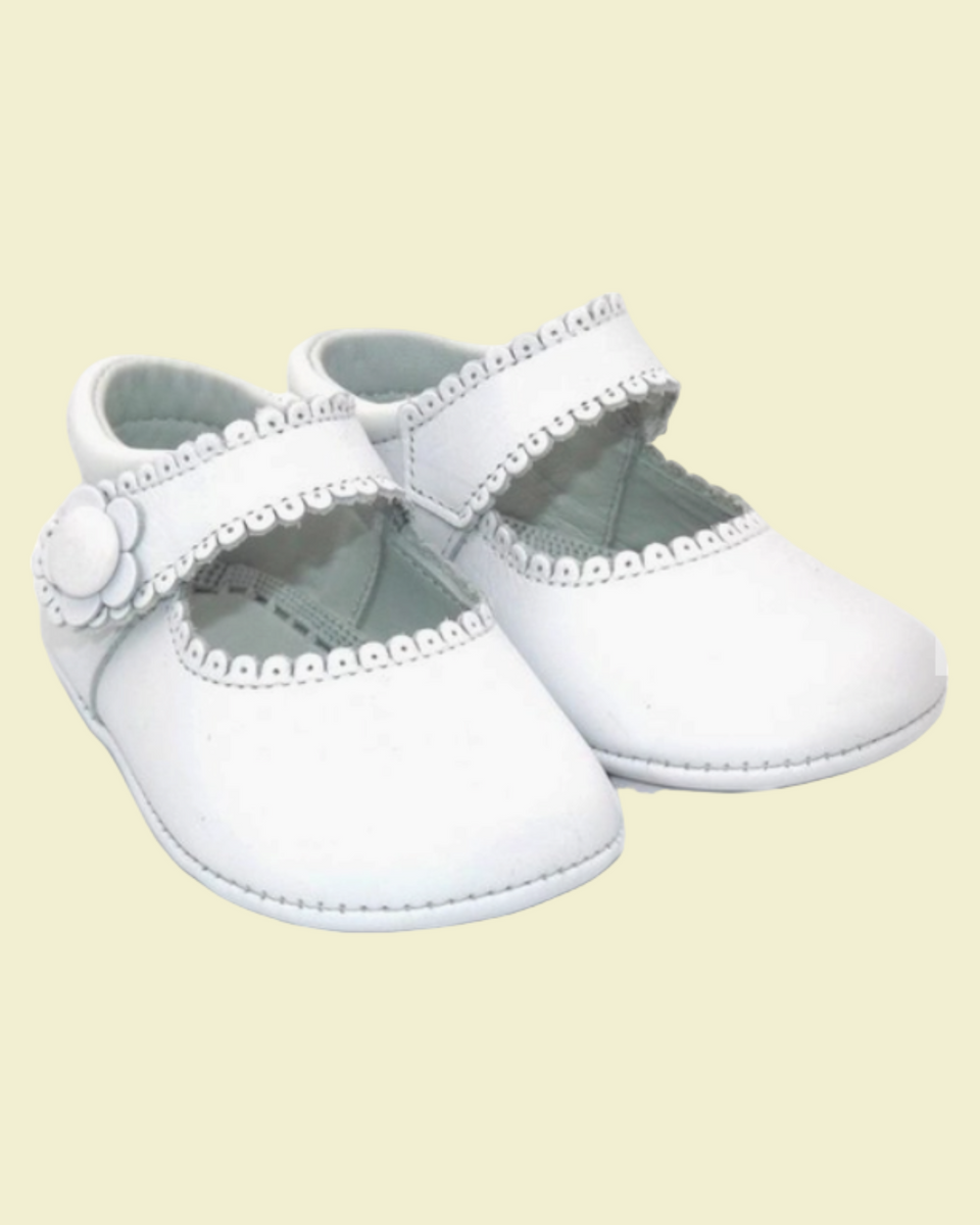 BABY GIRL SHOES CLASSIC MARY JANE WHITE – Pekiboo Kids Fashion