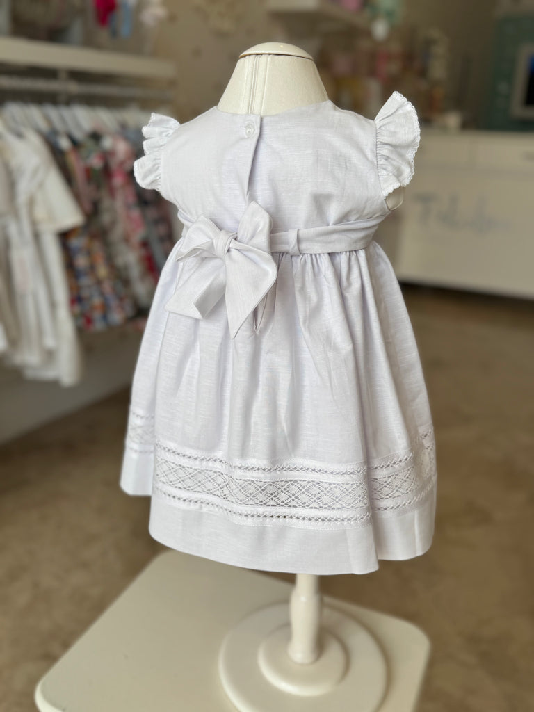 Sisi Ceremony White Dress Pekiboo Kids Fashion Sisi Ceremony White Dress Pekiboo Kids Fashion