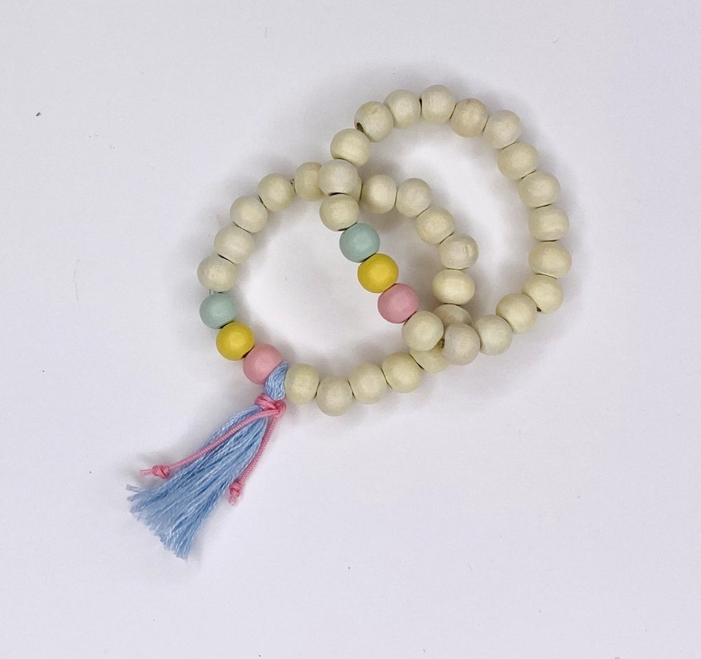 White Necklace and Bracelets - Pekiboo Kids Fashion